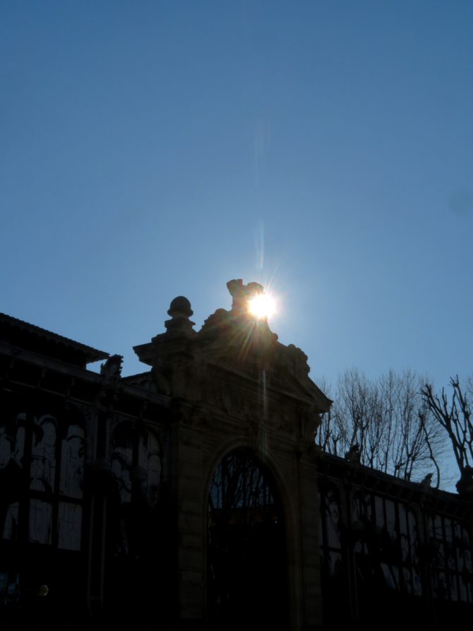 Les halles, c'est le cadran solaire de la ville